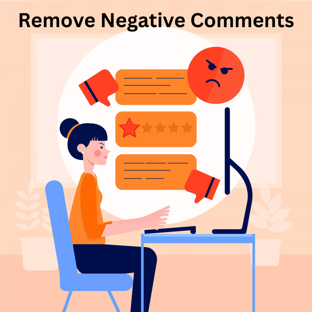 Remove Negative Comments on your website